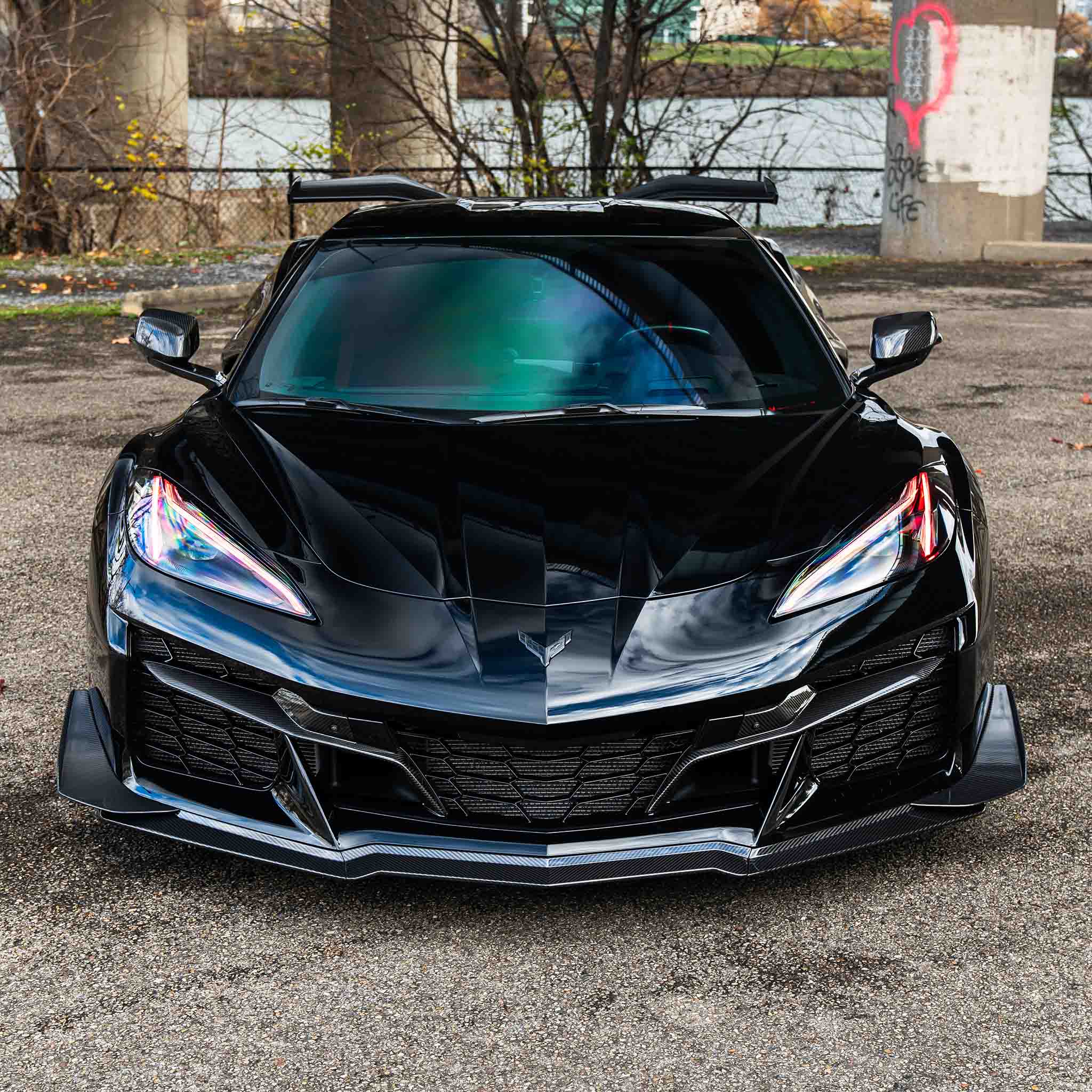 Corvette C8 Z07 Front Splitter by Racing Sport Concepts