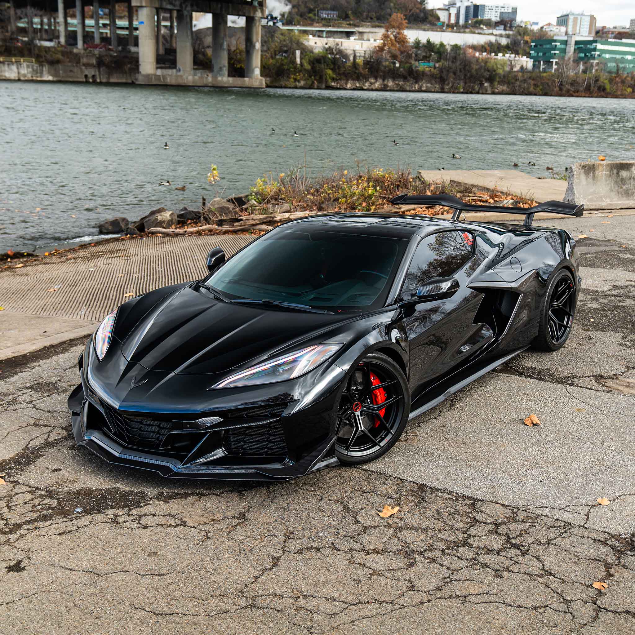 C8 Z07 Front Splitter | Carbon Fiber | Z06, E-Ray & ZR1 | RSC
