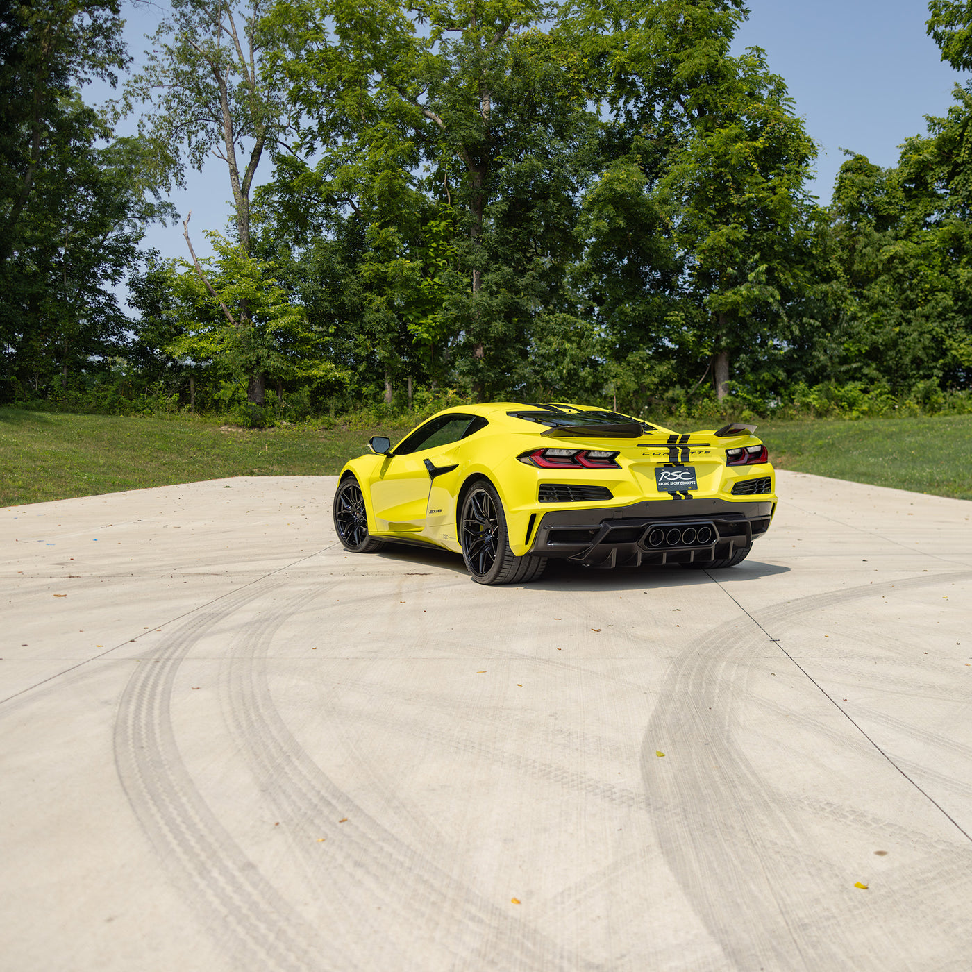 GTZ Z06 2 Piece Rear Diffuser Package | Carbon Fiber | Corvette C8 Z06 Coupe & Convertible