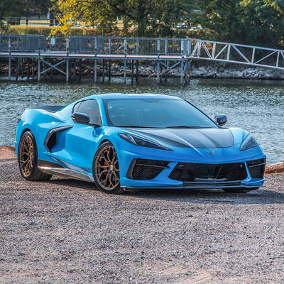 C8 Corvette Stingray equipped with RSC GT Carbon Fiber Aero Kit