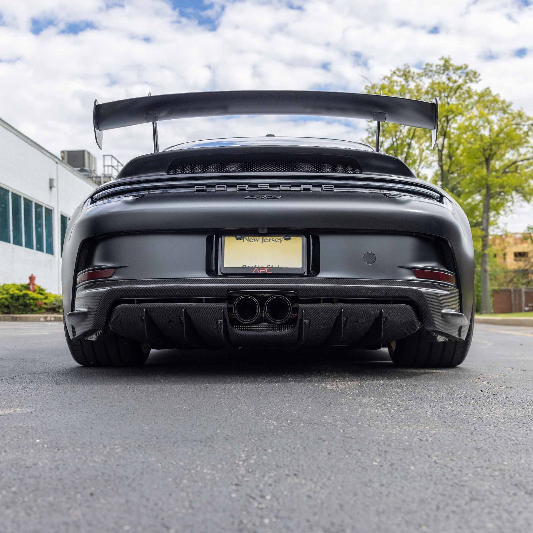 Porsche 992 GT3 Carbon Fiber Rear Diffuser by Racing Sport Concepts