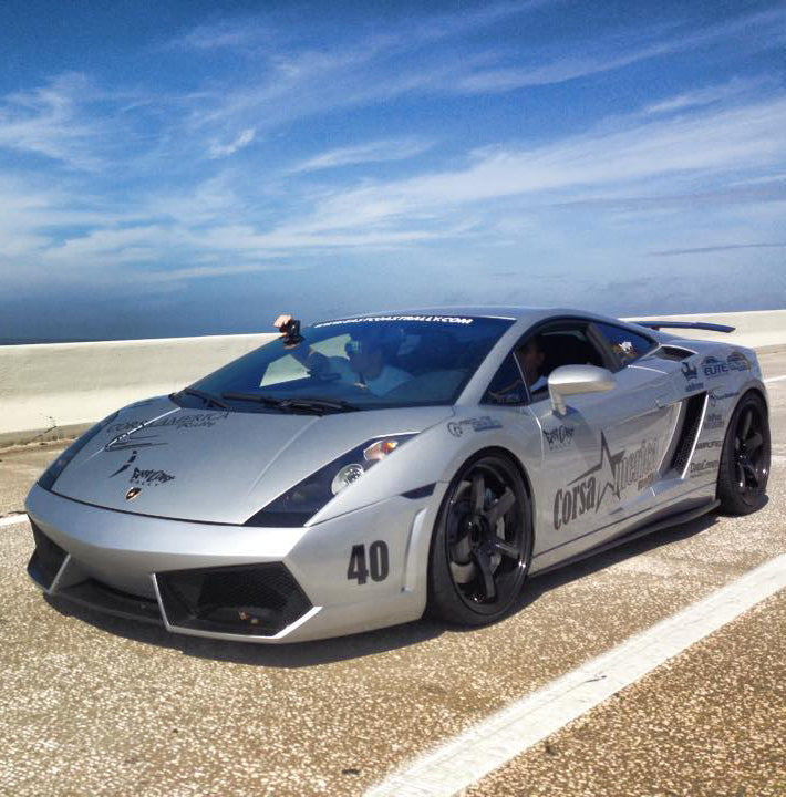 Lamborghini Gallardo Drifting