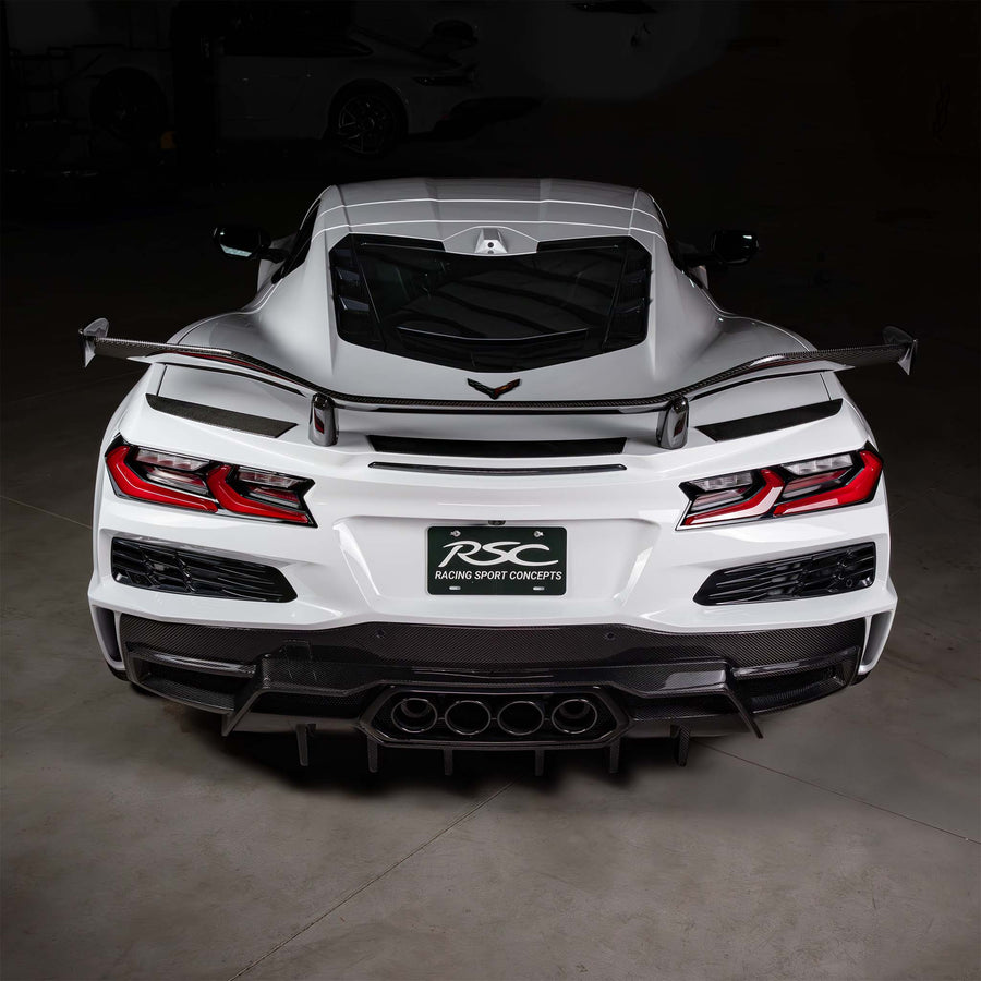 C8 Z06 Spoiler Hole Covers for C8 Z06 & E-Ray Rear Bumper – Racing ...