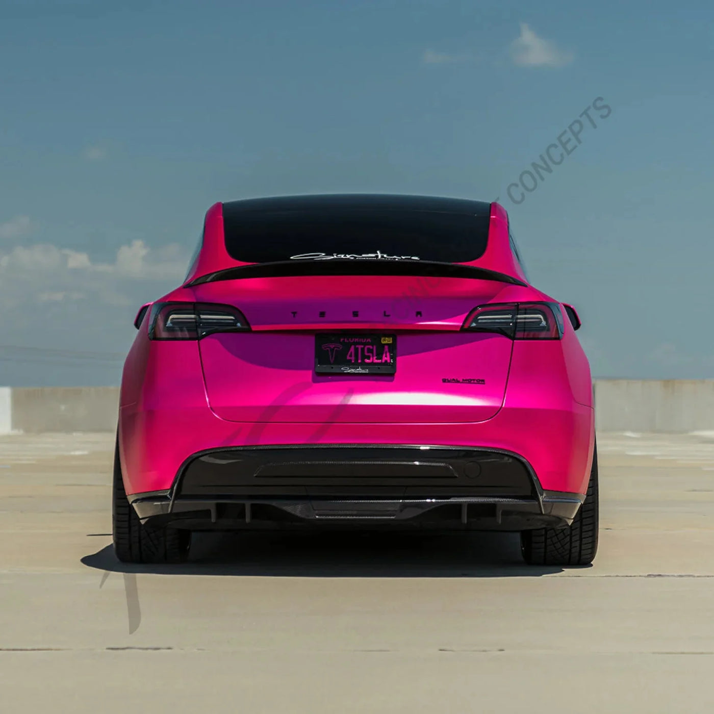 RSC | Tesla Model Y Rear Spoiler | Carbon Fiber – Racing Sport Concepts