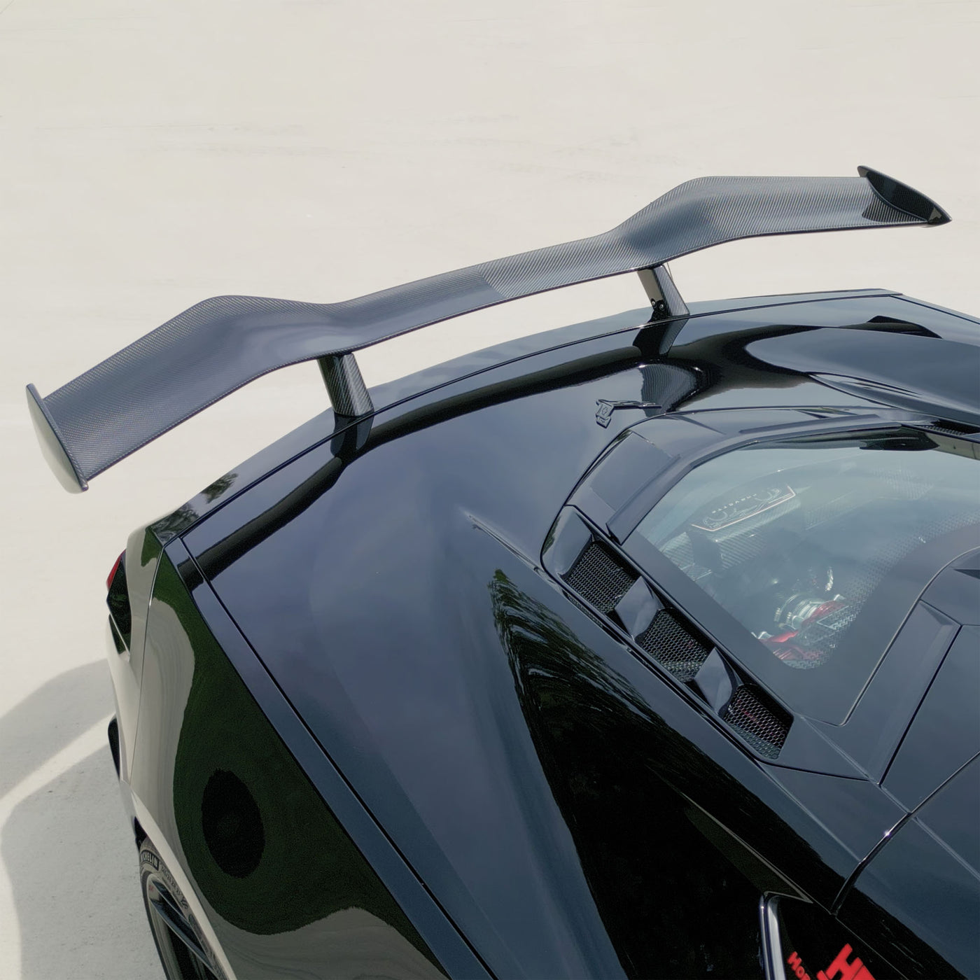Z07 Wing Risers | Carbon Fiber | Corvette C8 Z06 & E-Ray