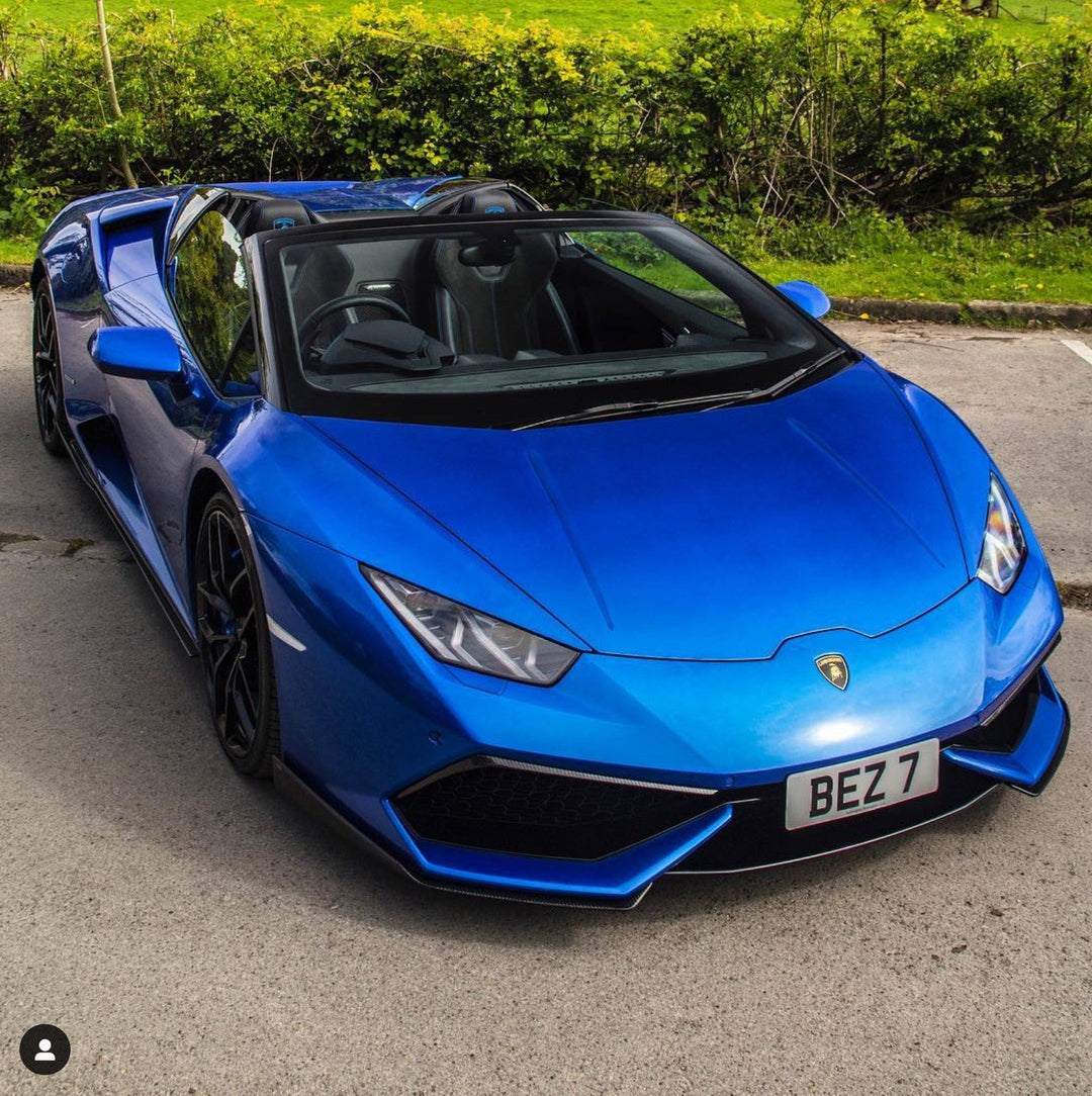 Cs680 Carbon Fiber Front Splitters For Lamborghini Huracan Lp610-4