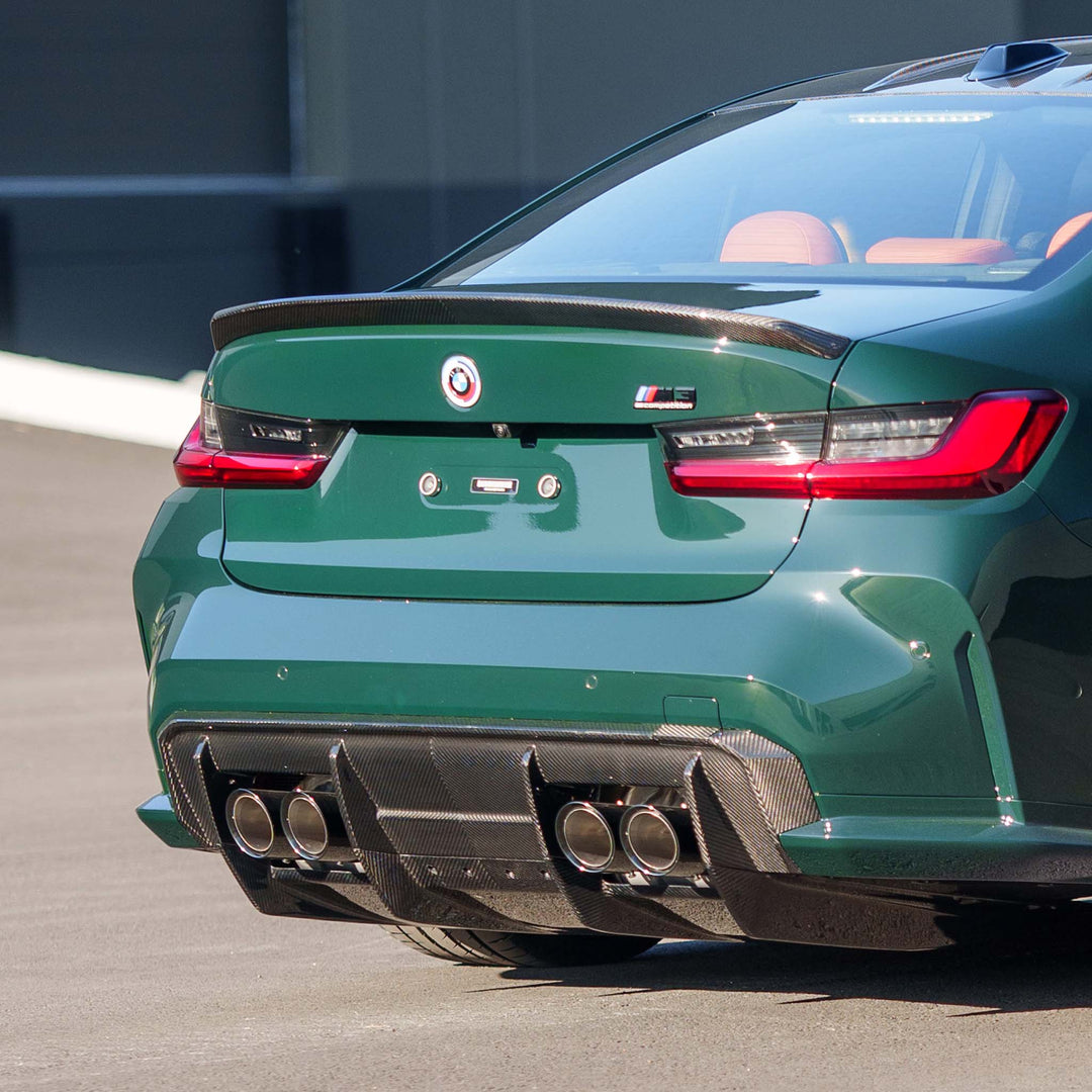BMW G80 M3 RSC Carbon Fiber Rear Decklid Spoiler 