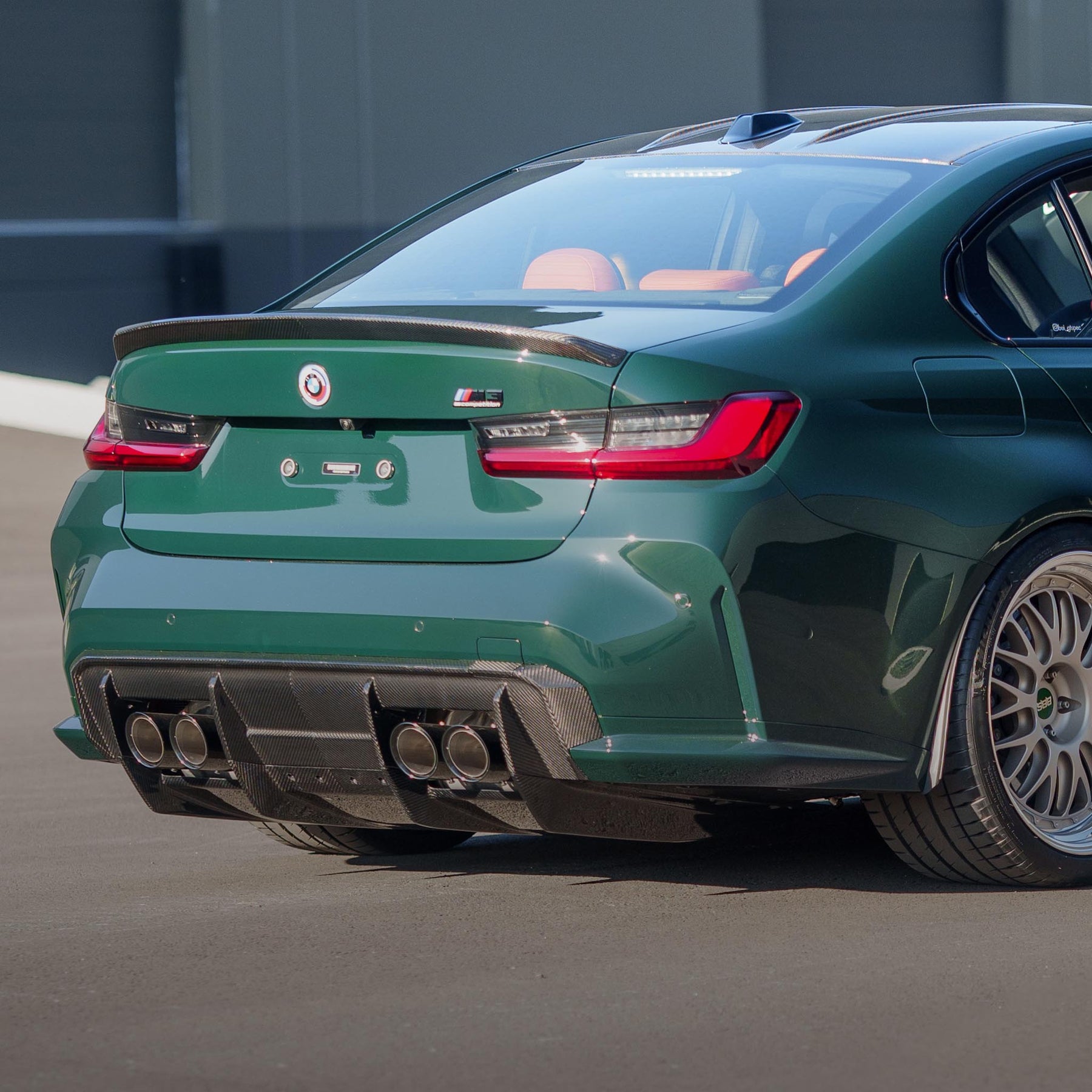 Electric Rear Diffusion RSC G80 M3 Rear Diffuser | Carbon Fiber | 7 Piece Rear Diffuser Kit for ...