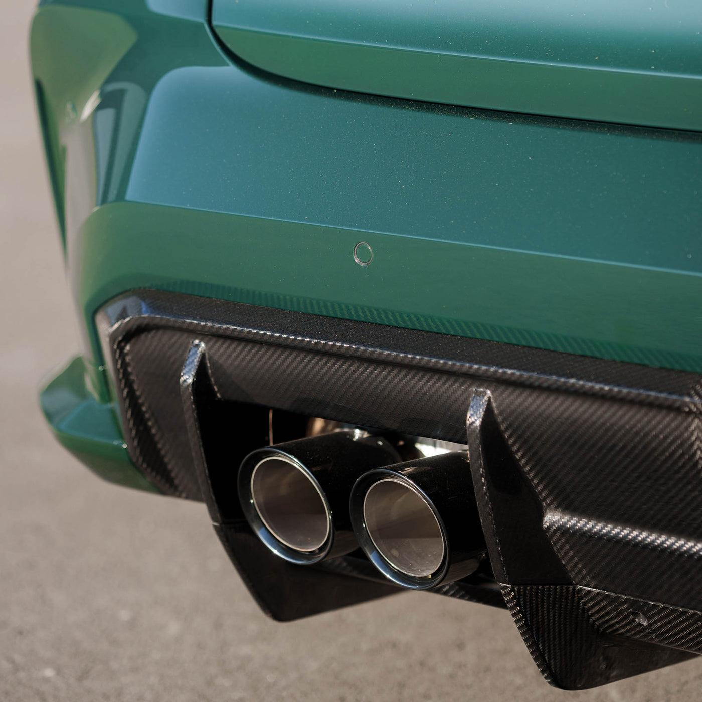 RSC G80 M3 Rear Diffuser | Carbon Fiber | 7 Piece Rear Diffuser Kit for ...