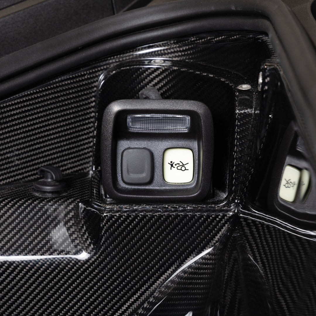 Functional Frunk &amp; Frunk Duct | Carbon Fiber | Corvette C8 Stingray, Z06, and Grandsport