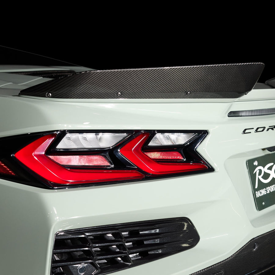 C8 Z06 Spoiler Wicker Extensions by RSC – Racing Sport Concepts