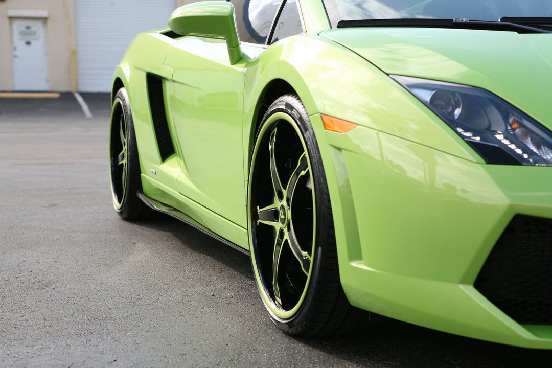 Rsc Carbon Fiber Side Skirts For Gallardo &amp; Lp560 Tuning