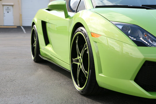 Rsc Carbon Fiber Side Skirts For Gallardo &amp; Lp560 Tuning