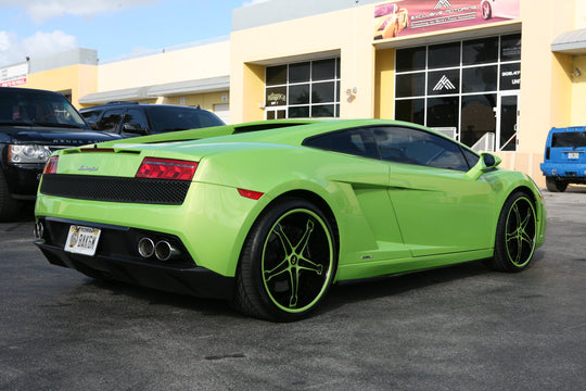 Rsc Carbon Fiber Side Skirts For Gallardo &amp; Lp560 Tuning