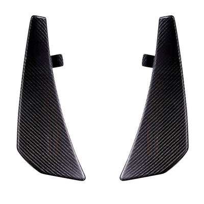 Product shot of front RSC Carbon Fiber Mud Guard for C8 Corvette 