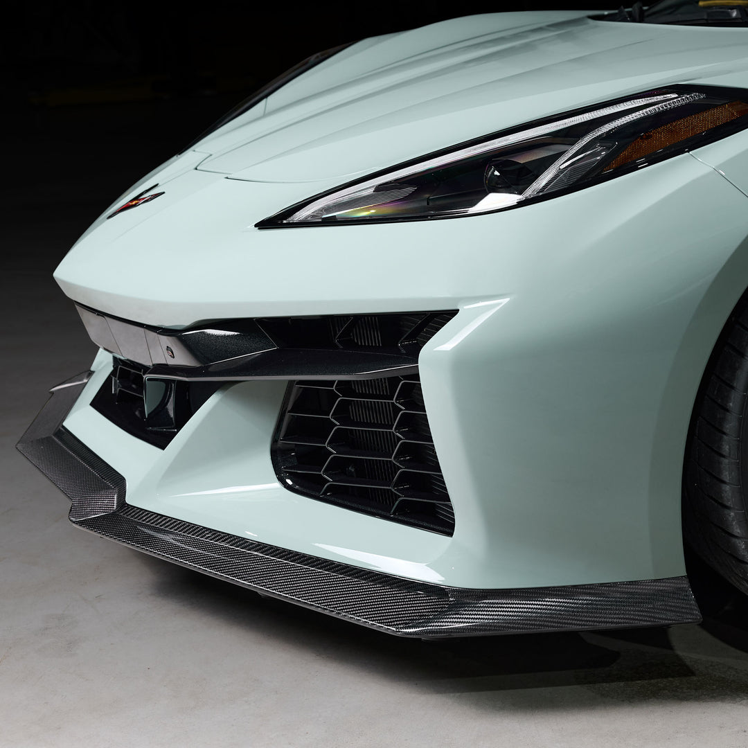 C8 Corvette E-Ray with Racing Sport Concepts Z07 Front Splitter