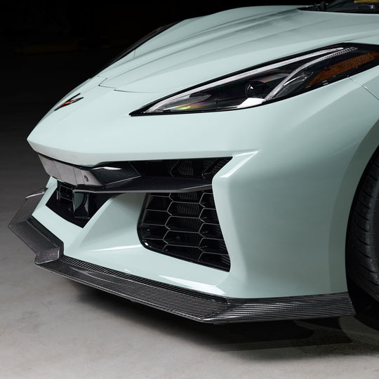 C8 Corvette E-Ray with Racing Sport Concepts Z07 Front Splitter