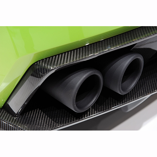 RSC LP570 Style Exhaust Tip (Black/Polished/Ceramic )