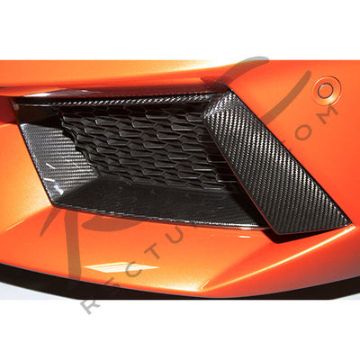 RSC CS700 Lamborghini Aventador Carbon Fiber Front Intake Surrounds (left)