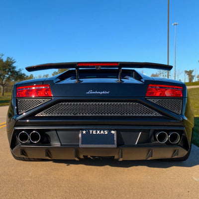 Superleggera Carbon Fiber Wing For Lamborghini Gallardo And Lp550 Lp560 Lp570