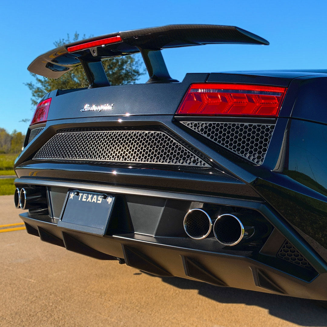 Superleggera Carbon Fiber Wing For Lamborghini Gallardo And Lp550 Lp560 Lp570