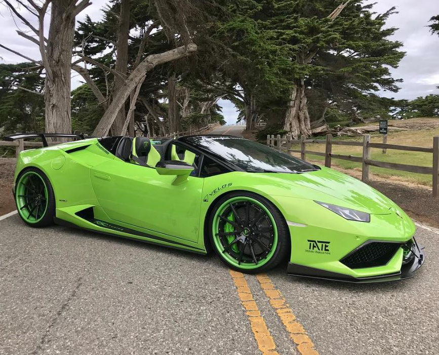 Lp610 Stage 2 Front Splitter For Lamborghini Huracan Carbon Fiber